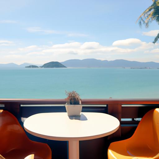 Quán cafe hiện đại với tầm nhìn toàn cảnh ra biển tại Nha Trang