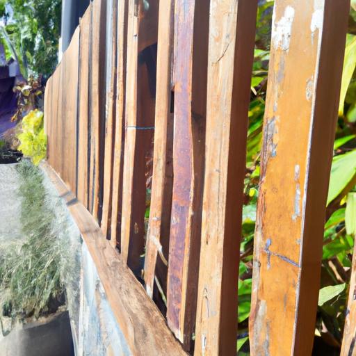 Hàng rào gỗ thiết kế đẹp mắt để tăng thêm tính thẩm mỹ cho quán cafe