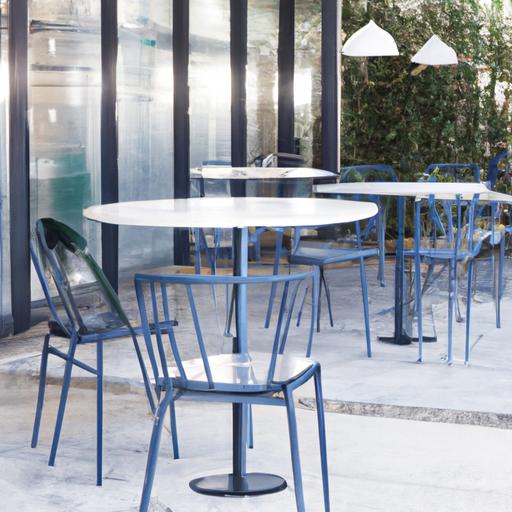 Quán cafe hiện đại và tối giản với không gian ngồi ngoài trời rộng rãi
