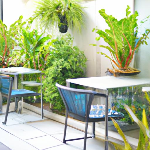 Quán cafe garden hiện đại và sang trọng với nội thất tối giản và đẳng cấp.