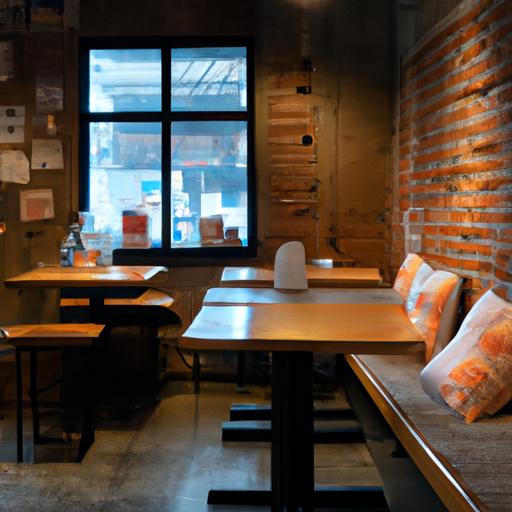 Quán cafe sôi động với thiết kế công nghiệp hiện đại, lý tưởng cho những người cần một không gian làm việc năng động.