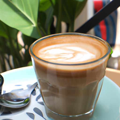 Một ly cà phê đậm đà được phục vụ tại quán cafe quyến rũ tại Vũng Tàu.