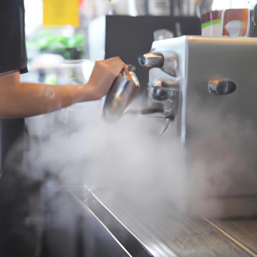 Hệ thống phun sương áp lực cao giúp tạo không gian mát mẻ và thoải mái cho khách hàng tại quán cafe.