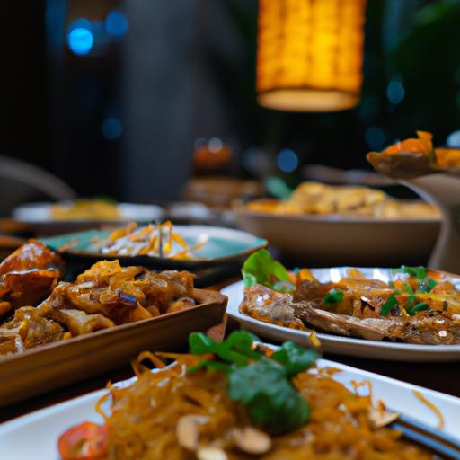 Không gian sôi động và hiện đại tại quán ngon Hà Nội với những món ăn đặc sắc sáng tạo.