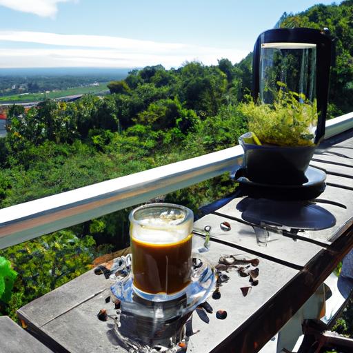 Thưởng thức cà phê ngon và ngắm nhìn khung cảnh đẹp tại Bảo Lộc