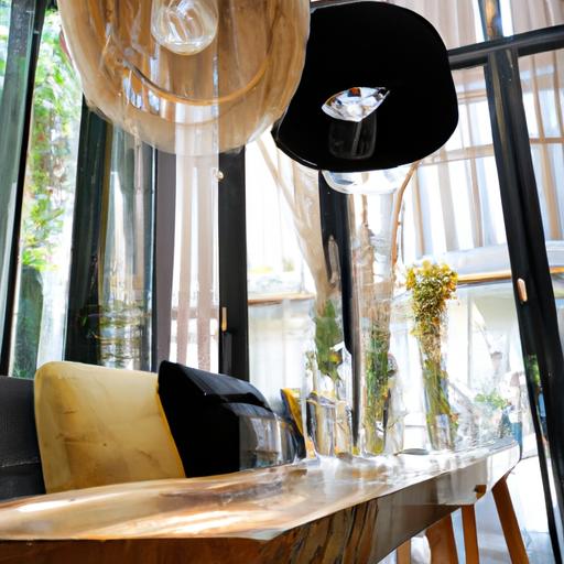 Những món đồ nội thất kiểu cổ và ánh sáng ấm áp tạo nên không gian thư giãn cho khách hàng.